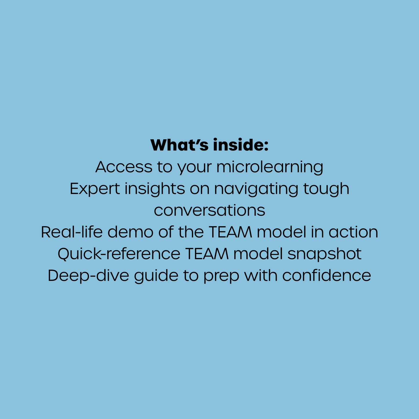 How to handle tough conversations