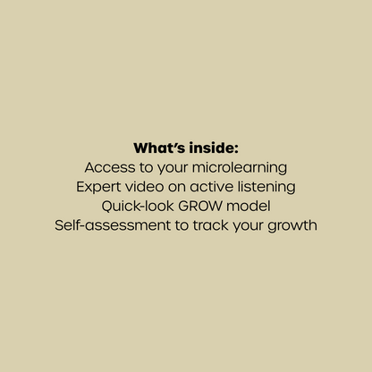 How to listen so people feel heard